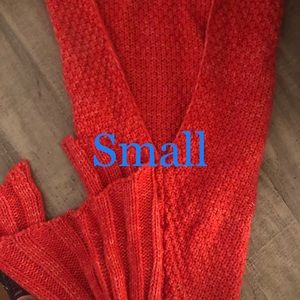 Mermaid Tail Blanket Coral
